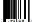 Barcode Image for UPC code 731903358393