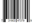 Barcode Image for UPC code 731903473799