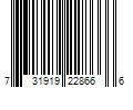 Barcode Image for UPC code 731919228666