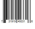 Barcode Image for UPC code 731919493316