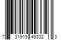 Barcode Image for UPC code 731919493323