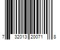 Barcode Image for UPC code 732013200718