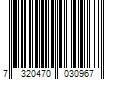 Barcode Image for UPC code 7320470030967