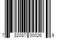 Barcode Image for UPC code 732087000269