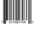 Barcode Image for UPC code 732109470360