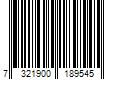 Barcode Image for UPC code 7321900189545