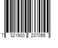 Barcode Image for UPC code 7321900237055