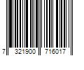 Barcode Image for UPC code 7321900716017