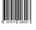 Barcode Image for UPC code 7321910226223