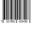 Barcode Image for UPC code 7321950028498