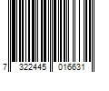 Barcode Image for UPC code 7322445016631