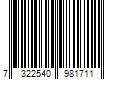 Barcode Image for UPC code 7322540981711