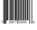 Barcode Image for UPC code 732817002006