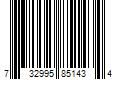 Barcode Image for UPC code 732995851434