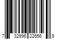 Barcode Image for UPC code 732996226569