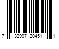 Barcode Image for UPC code 732997204511