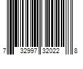 Barcode Image for UPC code 732997320228