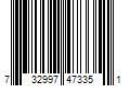 Barcode Image for UPC code 732997473351