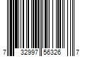 Barcode Image for UPC code 732997563267