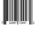 Barcode Image for UPC code 732997729472