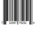 Barcode Image for UPC code 732997752524