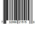 Barcode Image for UPC code 732998215158