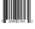 Barcode Image for UPC code 732998216032