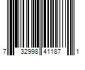 Barcode Image for UPC code 732998411871