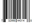 Barcode Image for UPC code 732998443148