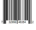 Barcode Image for UPC code 732998463542