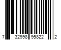 Barcode Image for UPC code 732998958222