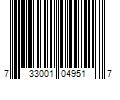 Barcode Image for UPC code 733001049517