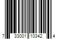 Barcode Image for UPC code 733001103424