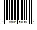 Barcode Image for UPC code 733001103431