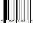 Barcode Image for UPC code 733001111832