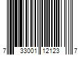 Barcode Image for UPC code 733001121237