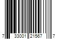 Barcode Image for UPC code 733001215677