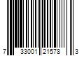 Barcode Image for UPC code 733001215783