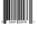 Barcode Image for UPC code 733001224761