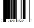 Barcode Image for UPC code 733001872047