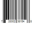 Barcode Image for UPC code 733002381548