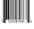 Barcode Image for UPC code 733002708635