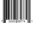 Barcode Image for UPC code 733003657741