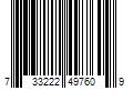 Barcode Image for UPC code 733222497609