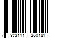 Barcode Image for UPC code 7333111250181