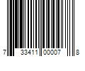 Barcode Image for UPC code 733411000078