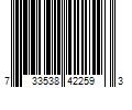 Barcode Image for UPC code 733538422593