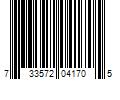 Barcode Image for UPC code 733572041705