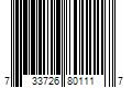 Barcode Image for UPC code 733726801117