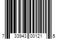 Barcode Image for UPC code 733943001215